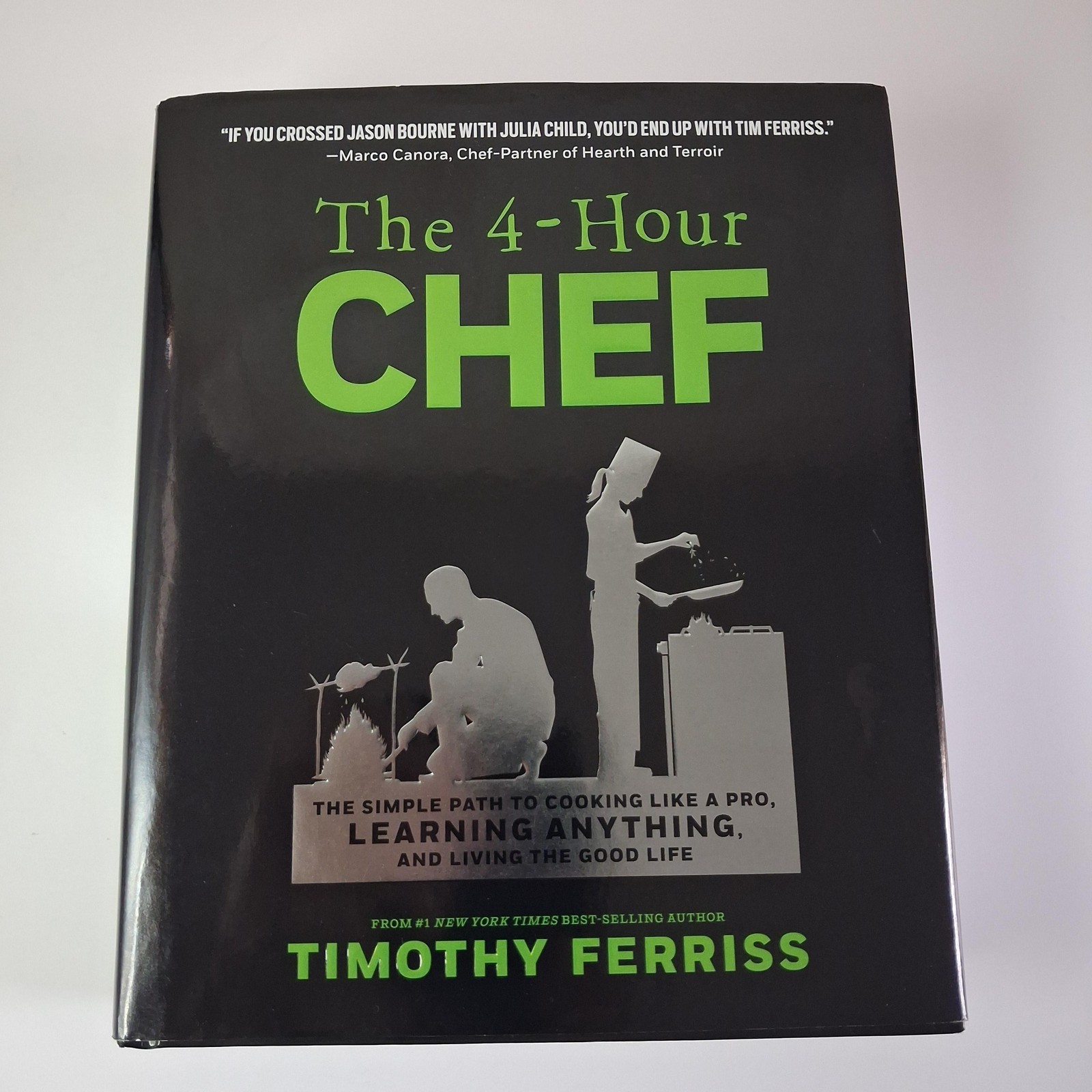 The 4-Hour Chef Timothy Ferriss New Harvest Black HC DJ Illustrated 2012 USA