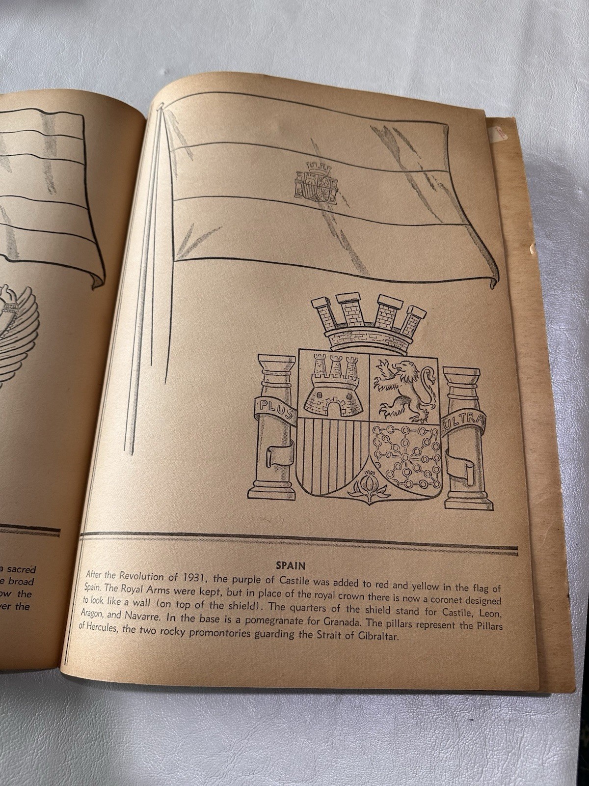 Vintage National Flags Coloring Book 48 Pages