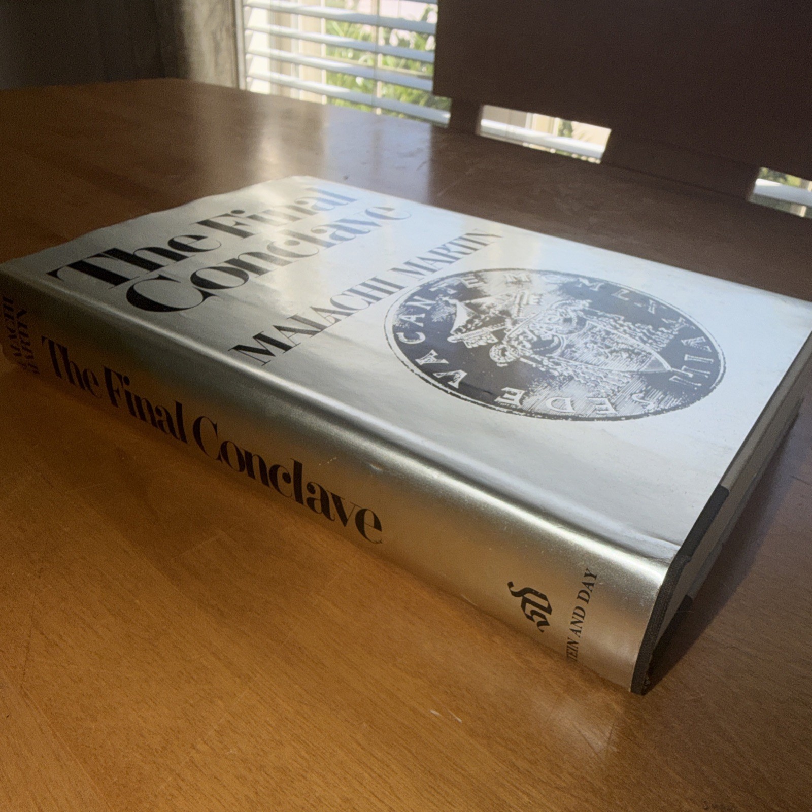 Malachi Martin | The Final Conclave | HC w/ DJ | 1st Edition – 2nd Print| 1978
