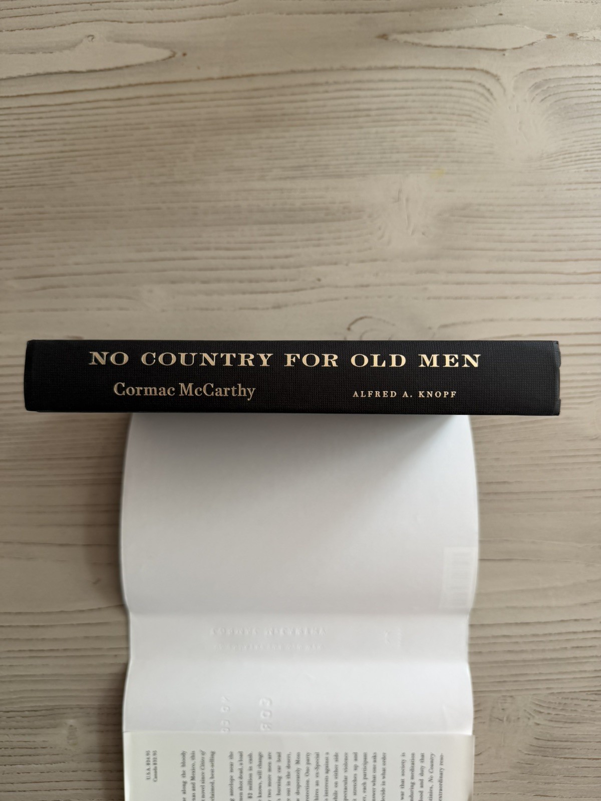 No Country For Old Men – Cormac McCarthy – First Edition