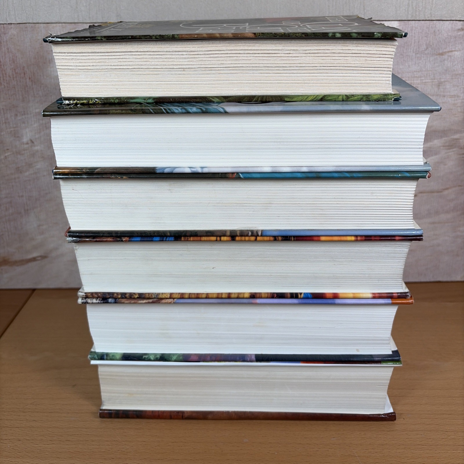 Complete Set Series Lot of 6 Earth’s Children Books by Jean Auel HARDCOVER