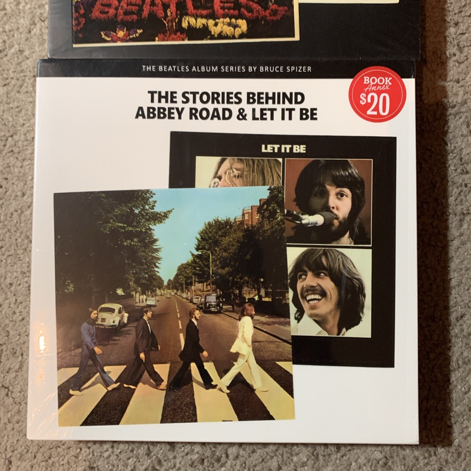 Beatles Album Series Bruce Spizer Sgt Pepper & White Album Abbey Rd & Let It Be