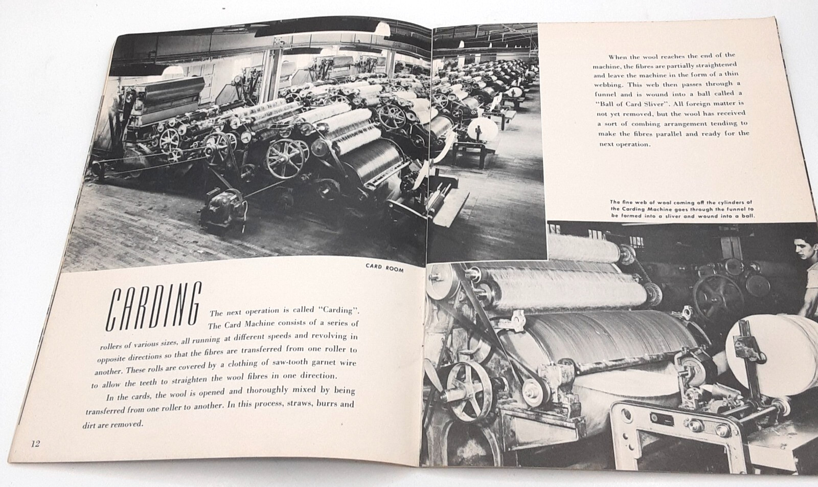 The Story Of Worsted Yarns By National Worsted Mills Jamestown New York 30 Pages