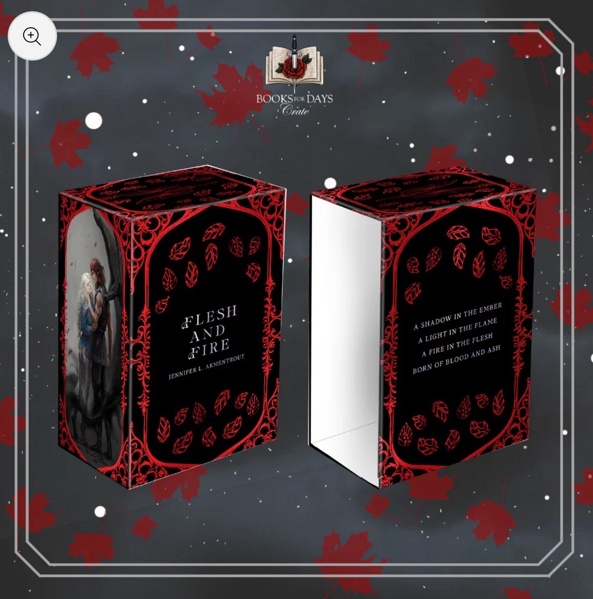 SIGNED & SEALED Blood And Ash Series Books For Days Crate BFDC Special Edition
