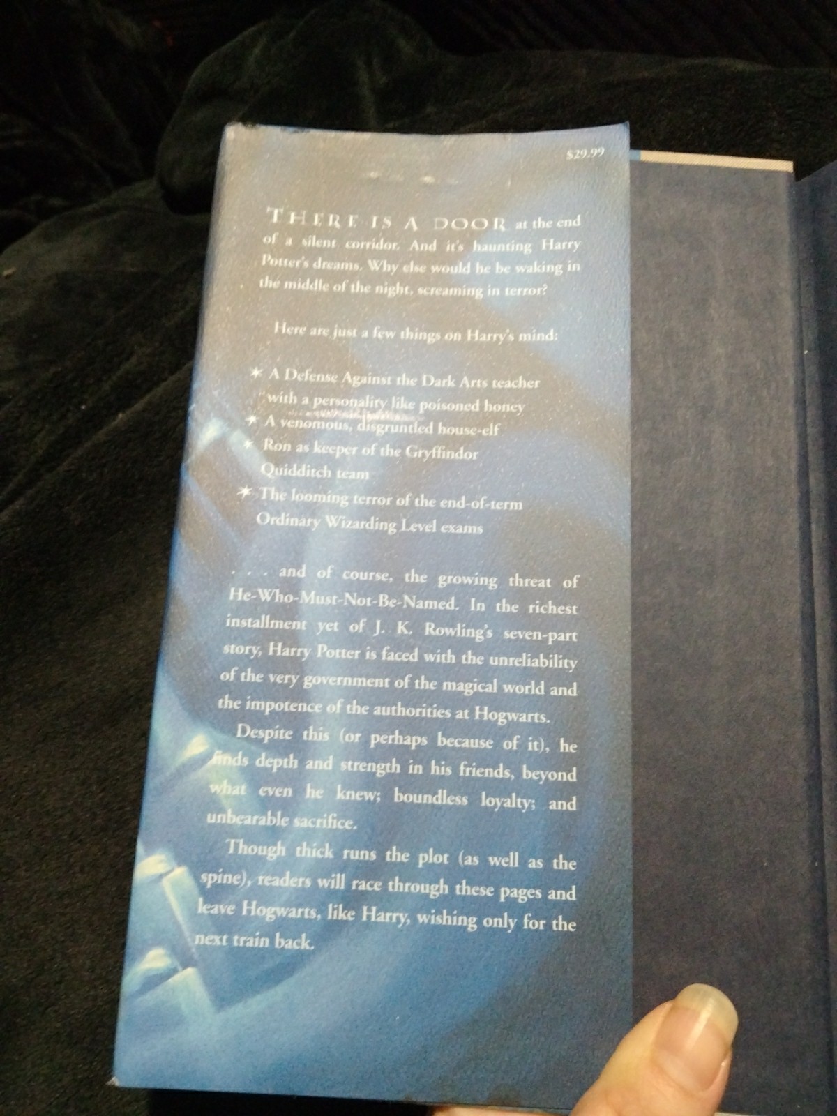 First Edition Harry Potter and The Order of The Phoenix Hardcover J K Rowling