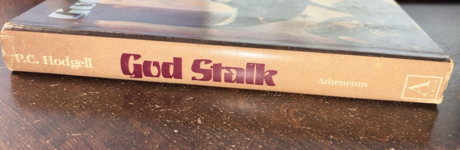 God Stalk by P.C. Hodgell, 1982 Hardcover With Dust Jacket Book club GOOD