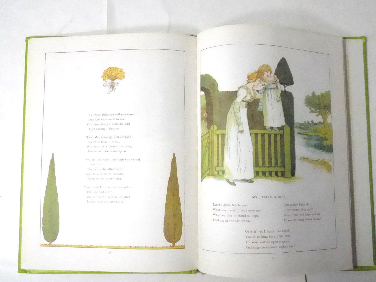 Marigold Garden by Kate Greenaway-Frederick Warne
