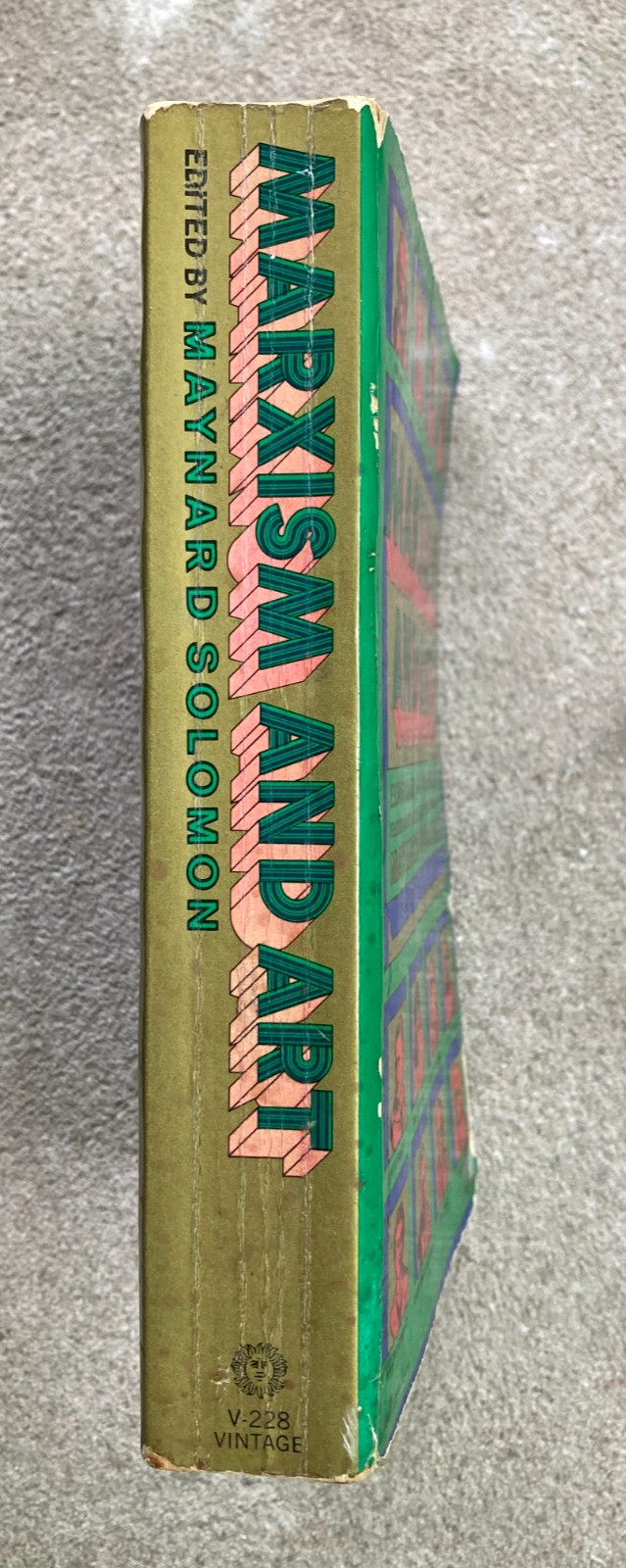 Marxism and Art by Maynard Solomon (1973, Vintage Softcover)