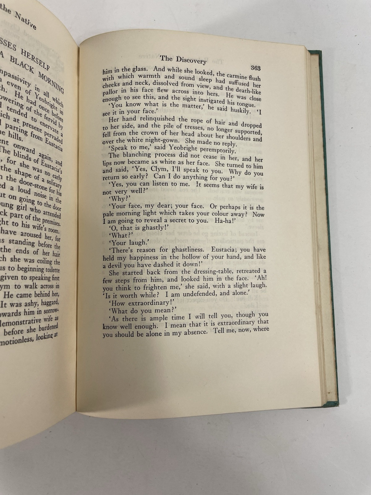 The Return Of The Native Thomas Hardy The Macmillan Company 1949 HC