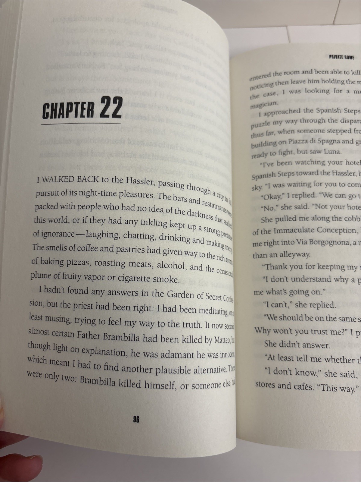 Private Rome : A Private Novel by Adam Hamdy and James Patterson 2026 Free Shipp