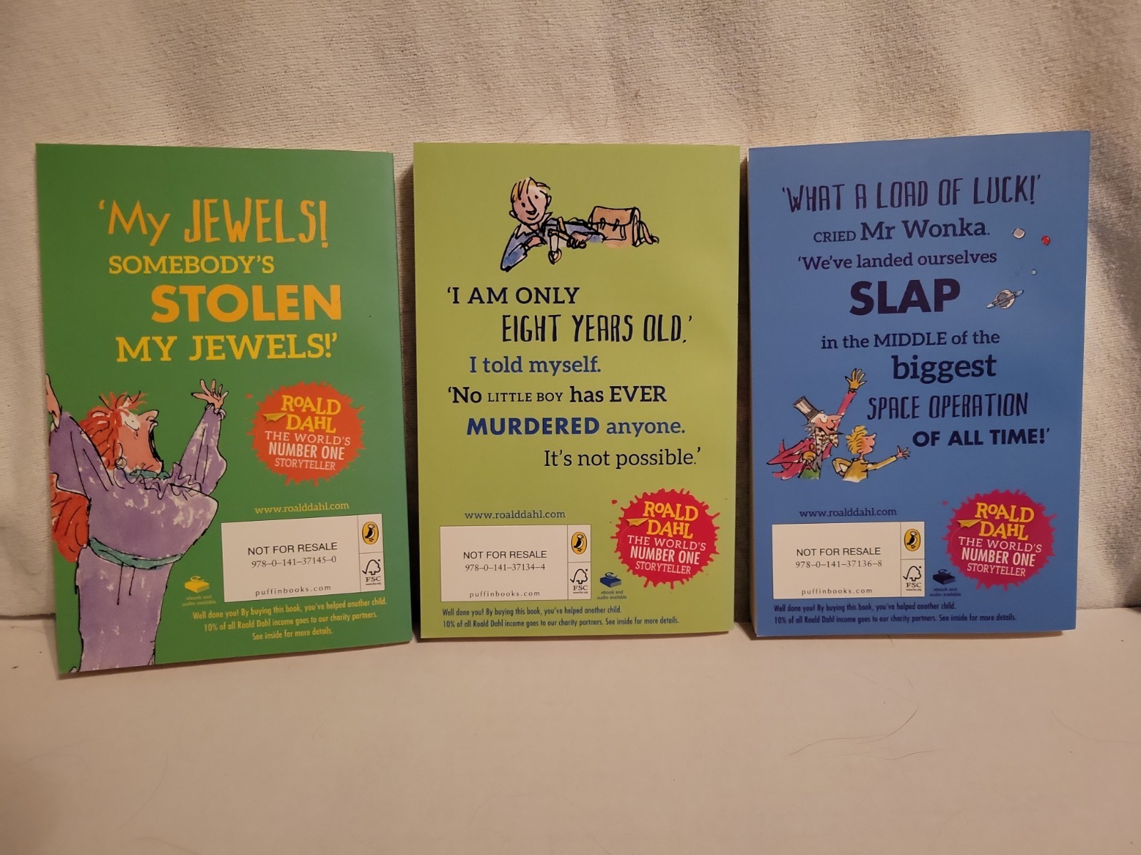 Roald Dahl 15-Book Boxed Set paperback