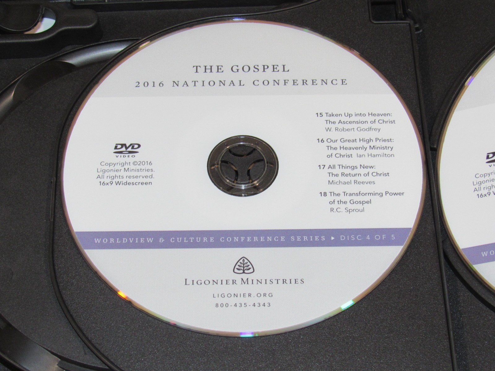 GOSPEL: 2016 NATIONAL CONFERENCE by Ligonier Ministries (2016, DVD, 5-Disc Set)