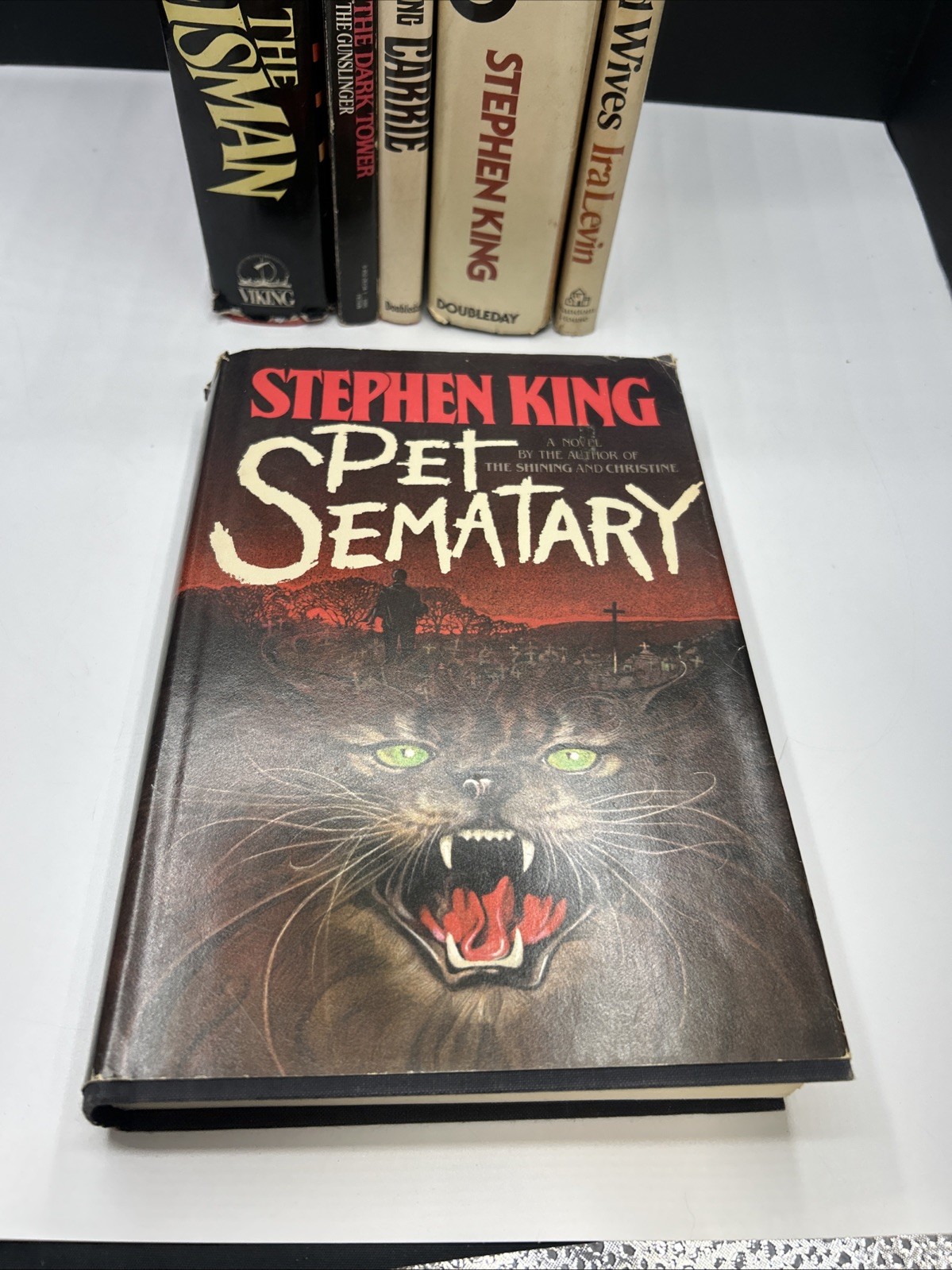 Stephen King Lot of 6 BCE Book Club & 1st edition The Stand Pet Semetary