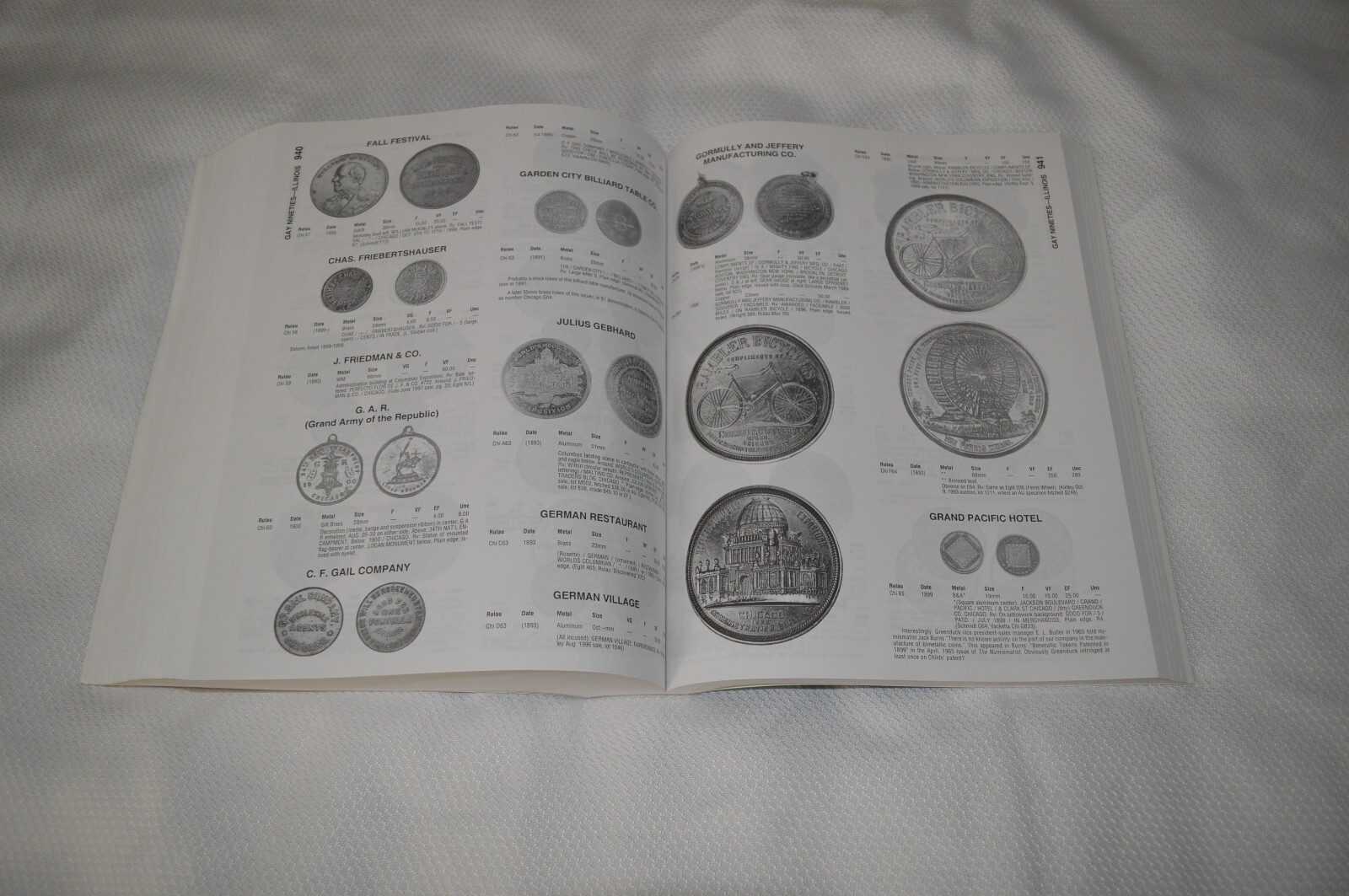 STANDARD CATALOG OF UNITED STATES TOKENS 1700-1900 ~ 4TH EDITION ~ L.N.C. # 1