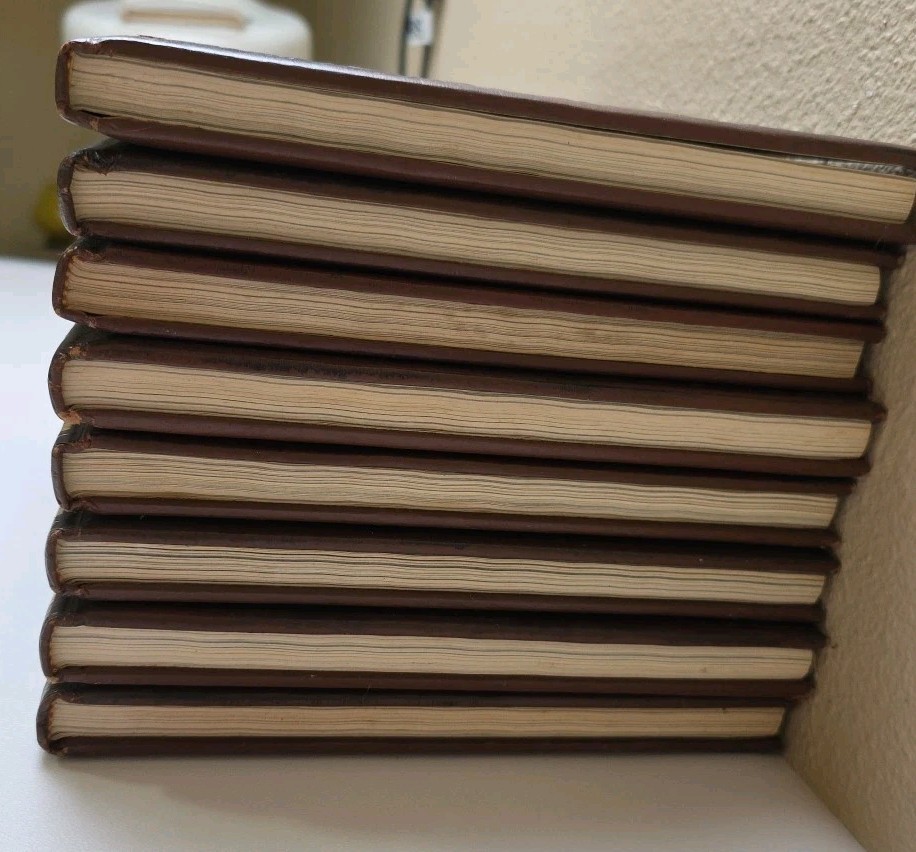 THE OLD WEST Time Life Book Series Lot of 8 Books Set Vintage Leatherette