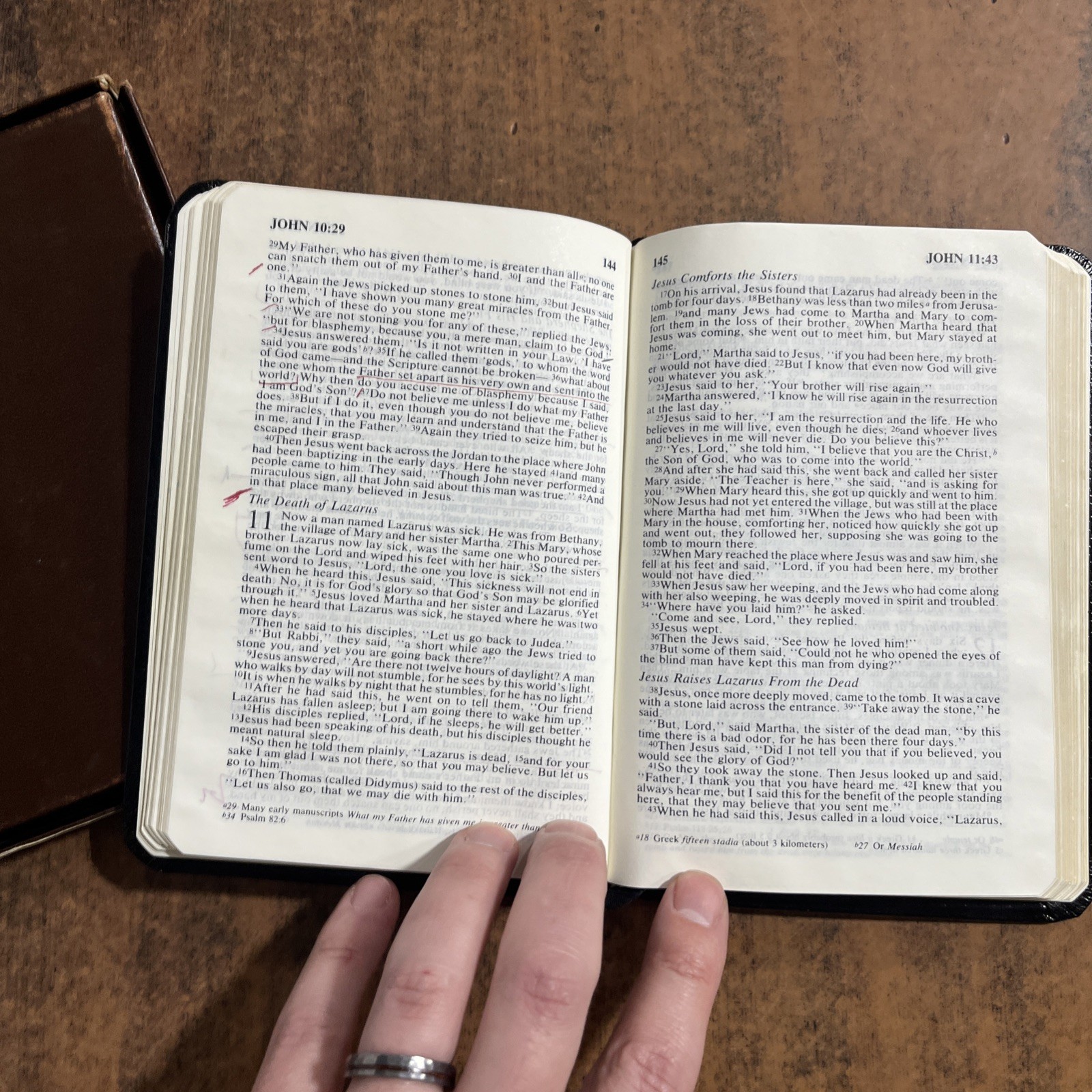 NIV 1978 (Pre 1984) Single Column New Testament Bible w psalms – Bonded Leather