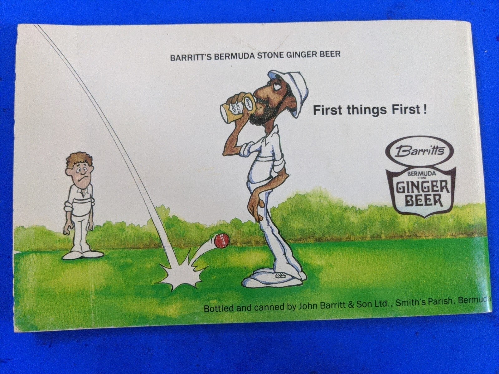 Cricket The Off Side A Guide To The Game 1987 Booklet 56 Pages