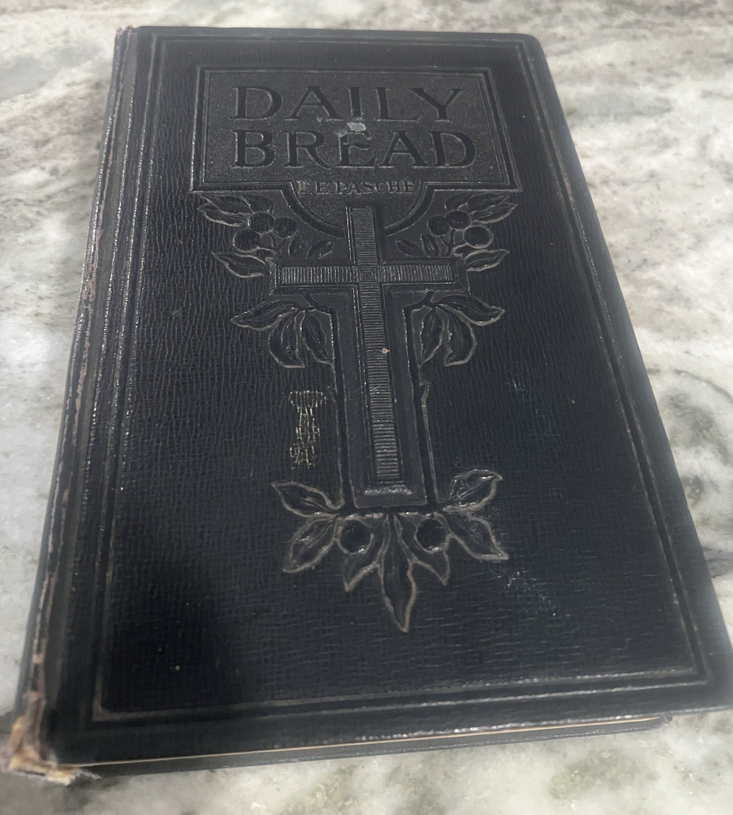Daily Bread Or Home Devotions Book by FE Pasche Hardcover 1926 Vintage Religious
