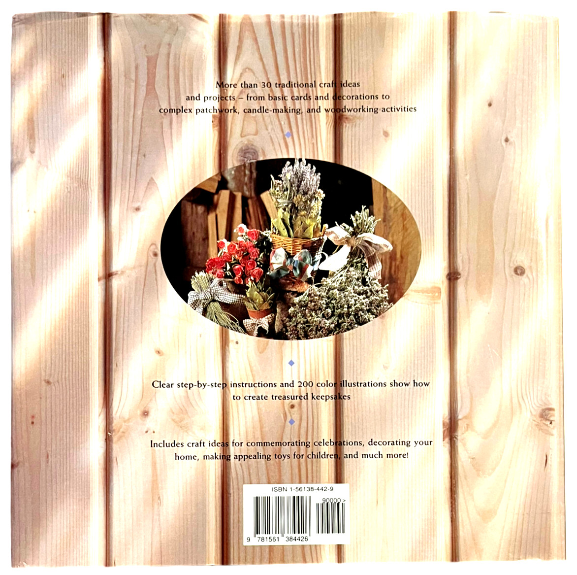 Creative Country Crafts by Alison Jenkins – Hardcover Book 1974 / HC Book