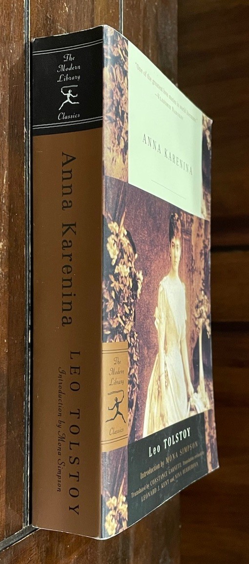 Anna Karenina by Leo Tolstoy | Paperback | Modern Library Edition