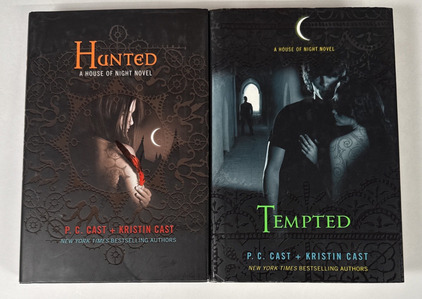 A House of Night Novel Books 1-10 Series by P.C. Cast Kristin Lot 10 HC PB