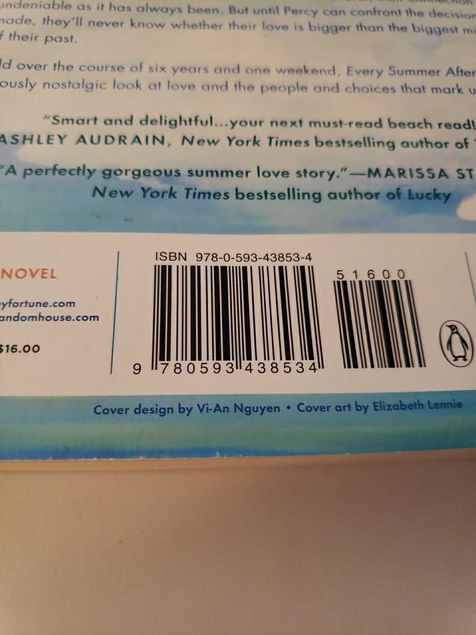 Every Summer After by Carley Fortune (2022, Trade Paperback)
