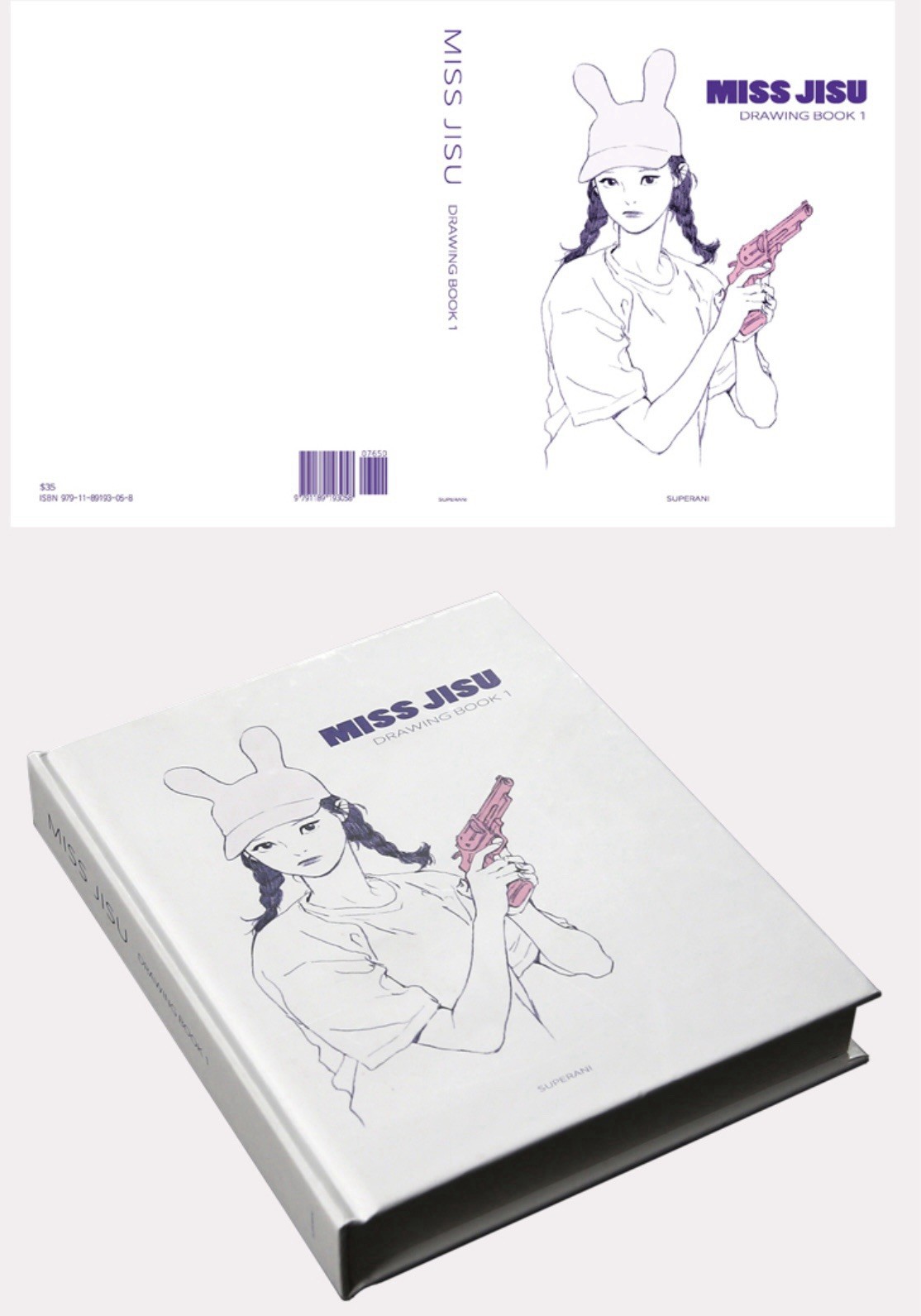Miss Jisu Drawing Book 1 Jisu Kim Korean Sketch Book