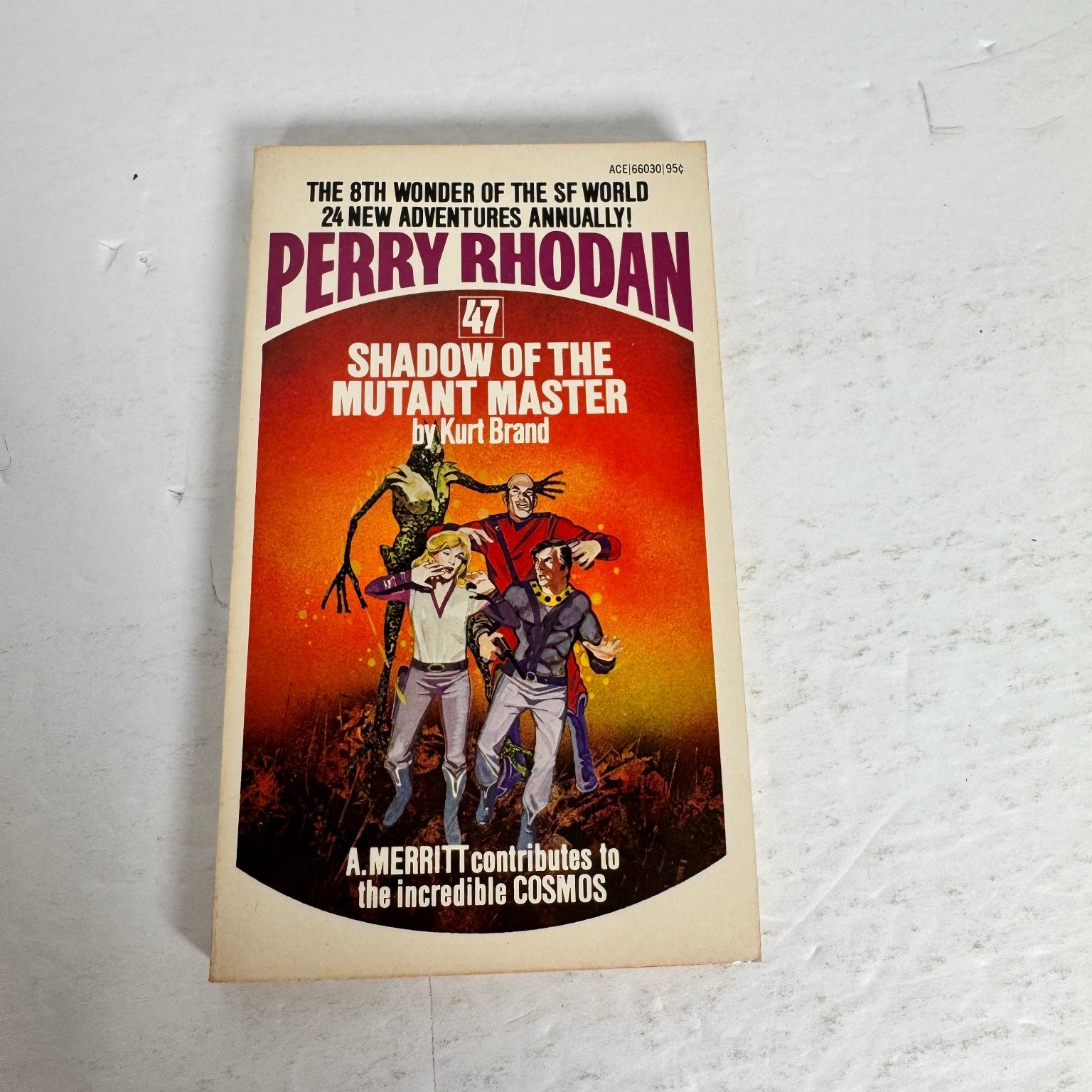 Perry Rhodan Books 40-49 Lot Ace First Printing 1974 Sci-Fi Space Opera Vintage