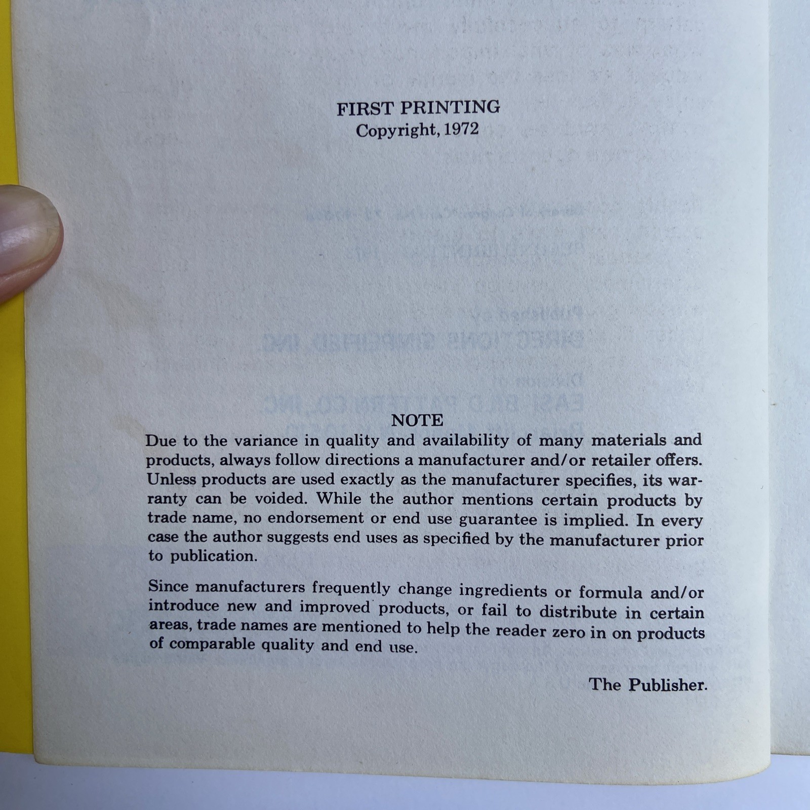 How To Build A Walk-In Or Window Greenhouse 1972 Trade Paperback 114 Pages