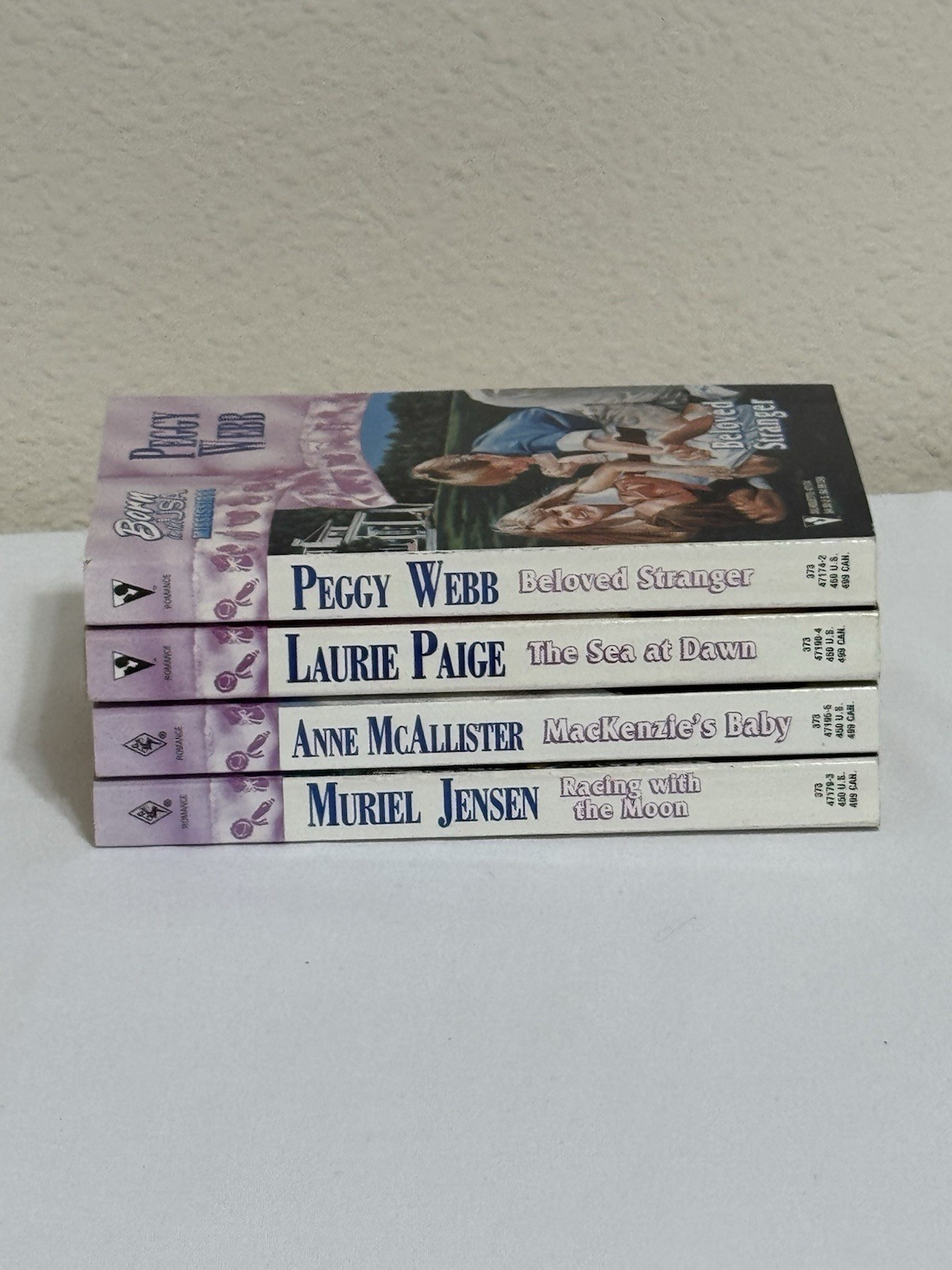 Harlequin Born In The USA Series Lot 4 Paperback Books