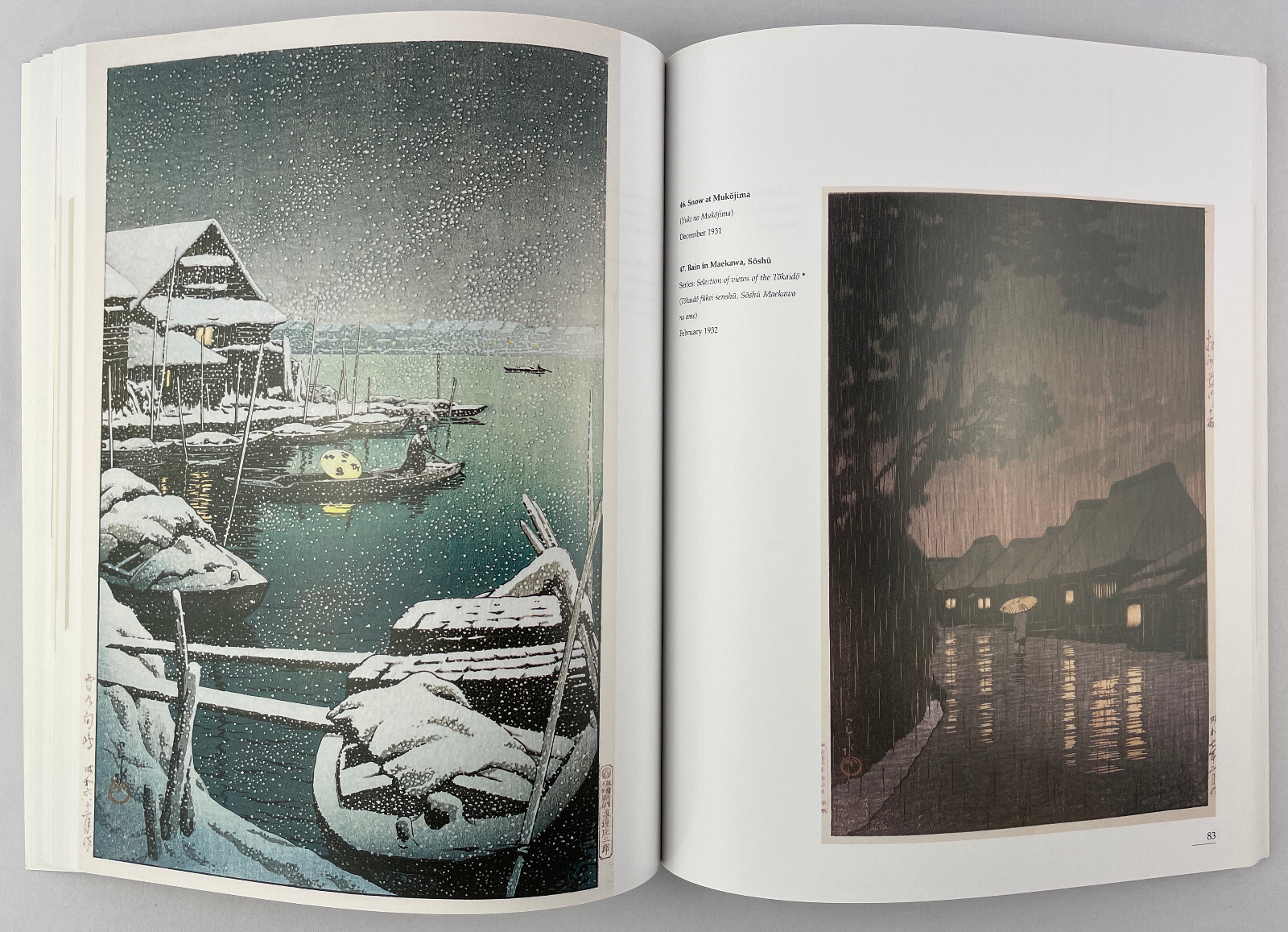 Visions of Japan : Kawase Hasui’s Masterpieces, 2004, Woodblock Prints, TPBK
