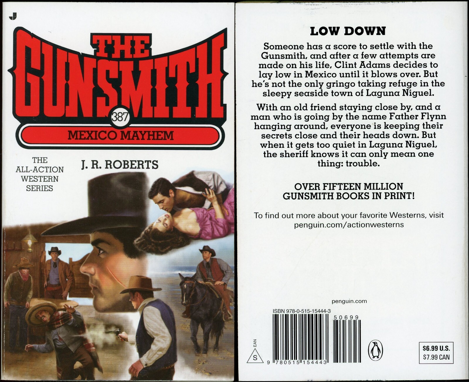 The Gunsmith Western Action Lot of 2 Paperback by JR Roberts