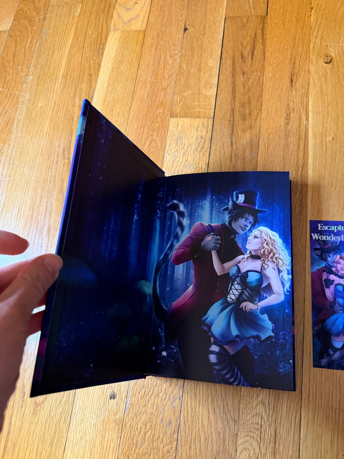 SIGNED Escaping Wonderland by Tiffany Roberts Signing Exclusive