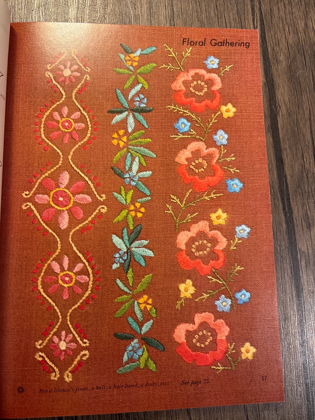 Vintage Easy Embroidery Ondori Paperback 84 Pages 1971