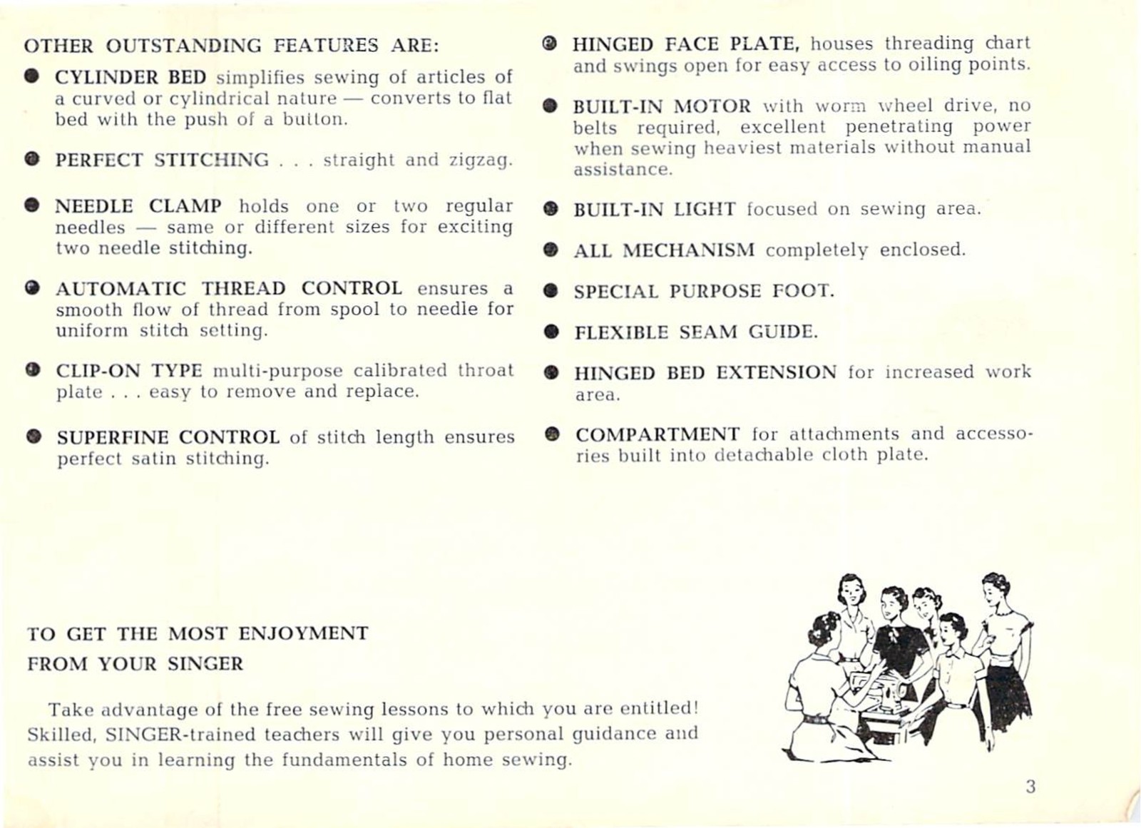 SINGER 431 Convertible Slant-O-Matic Instruction Manual – WIRE BOUND – COVERS