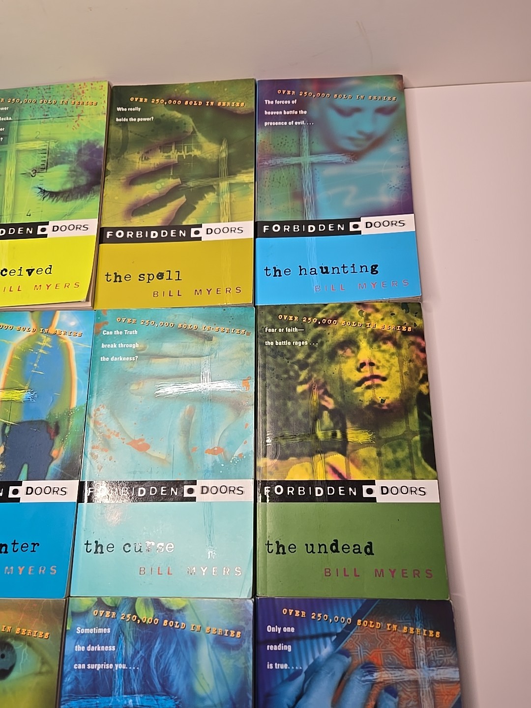 Forbidden Doors, Complete Series by Bill Myers, Paperback, Set Of 12 Books