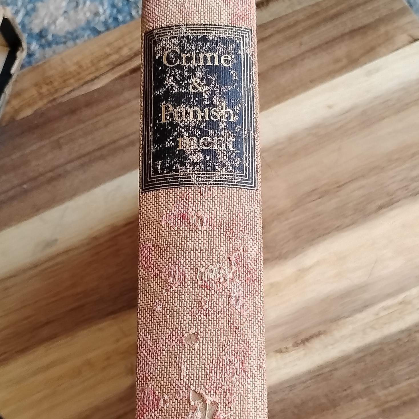 Heritage Press Crime & Punishment Fyodor Dostoevsky HC 1938 Illus Slipcase