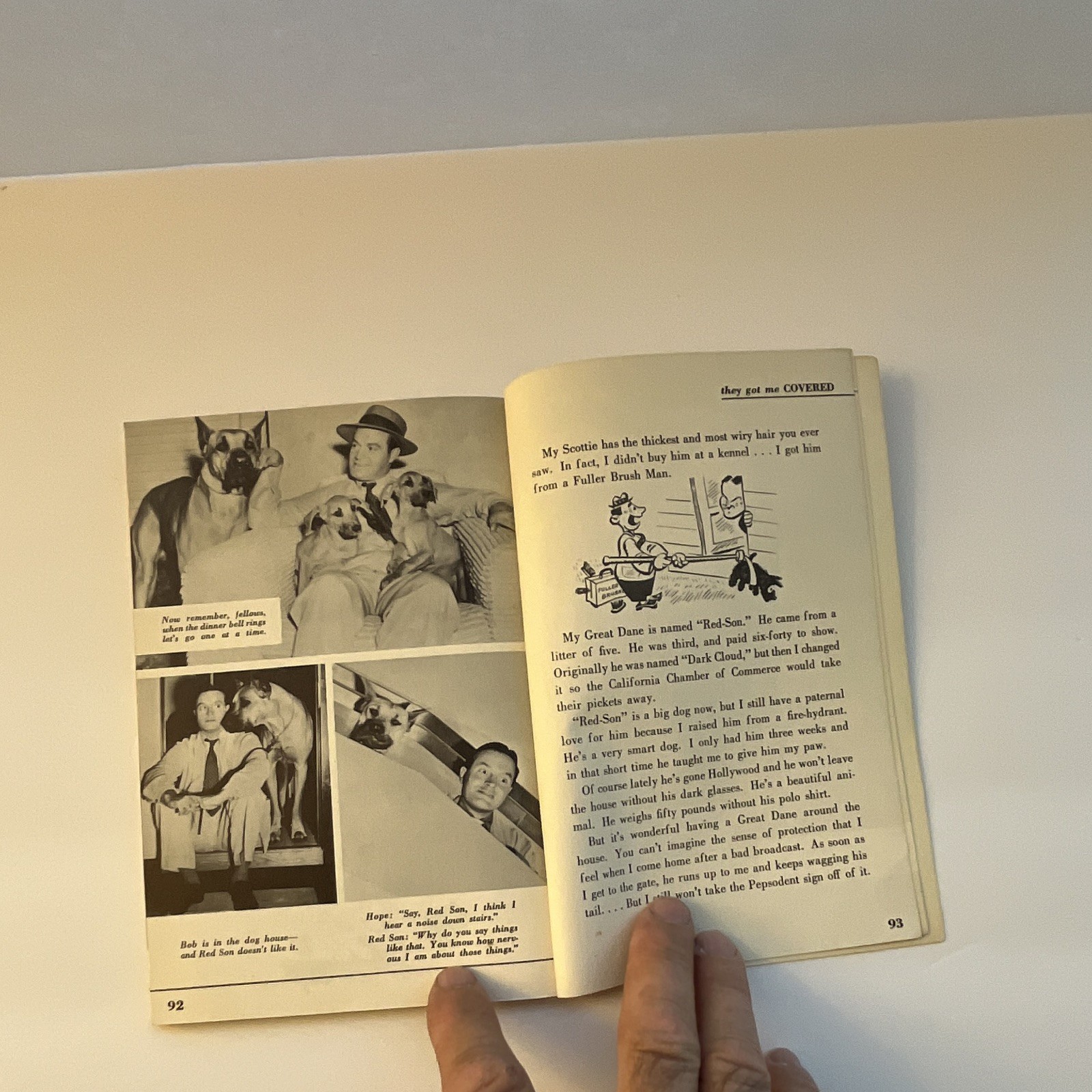Bob Hope They Got Me Covered First Edition 1941 Hardcover Illustrated Humor
