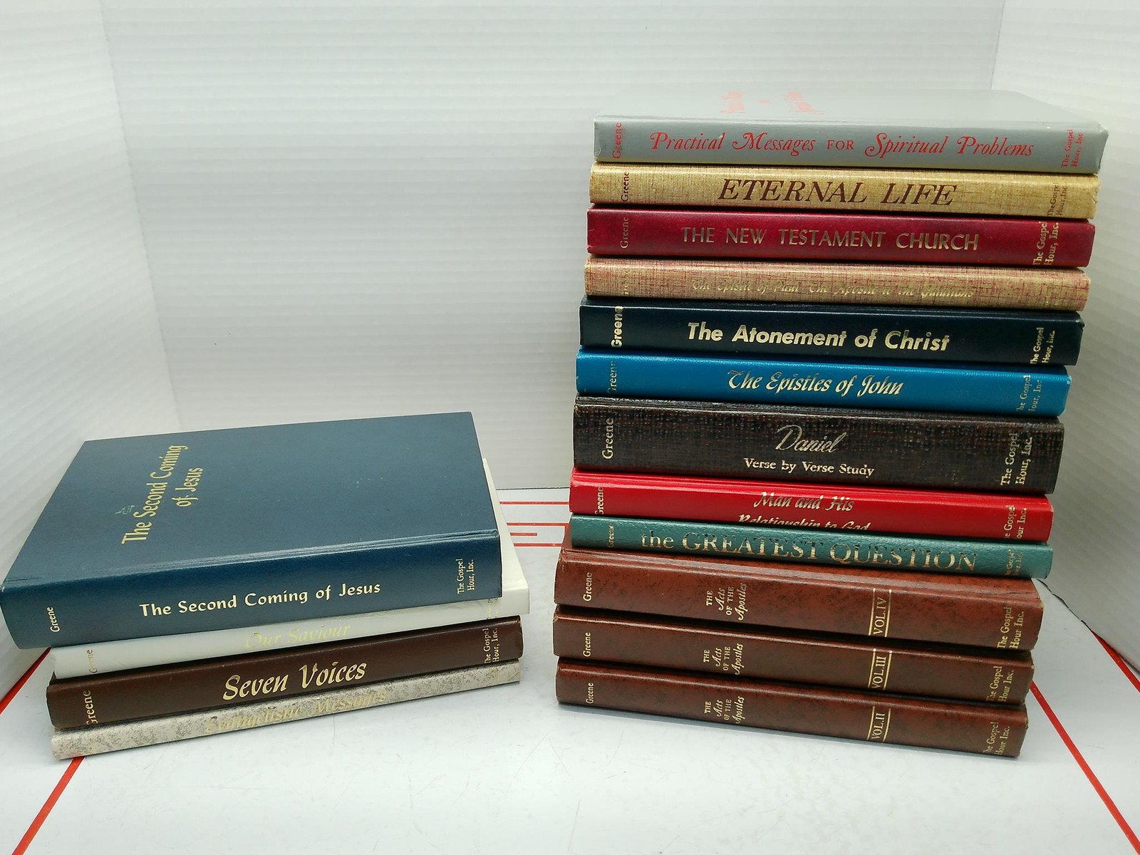 Oliver B Greene Gossip Hour Books 16 pc Set