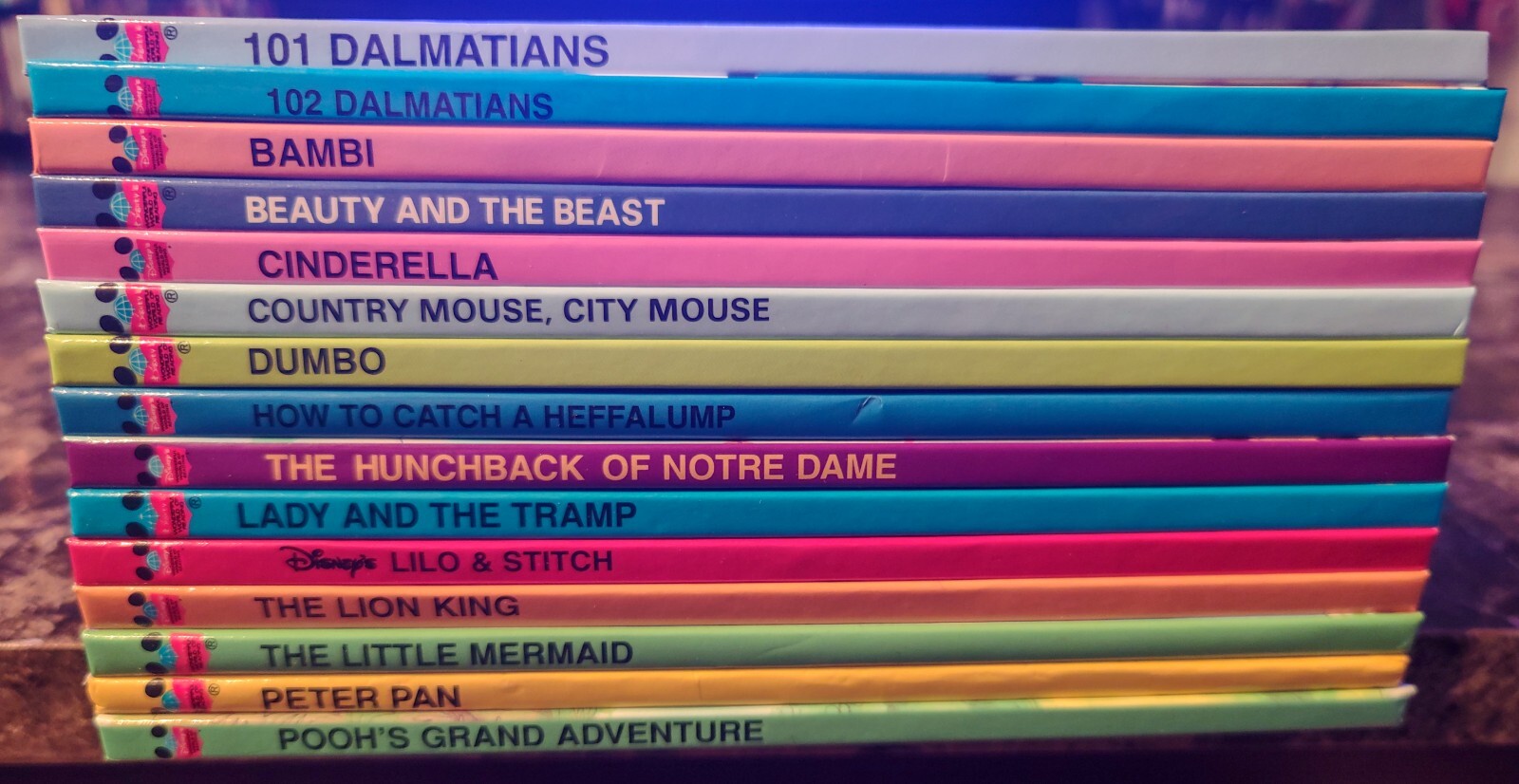 Disney Wonderful World of Reading Grolier Random House HC Book Pick & Choose Lot