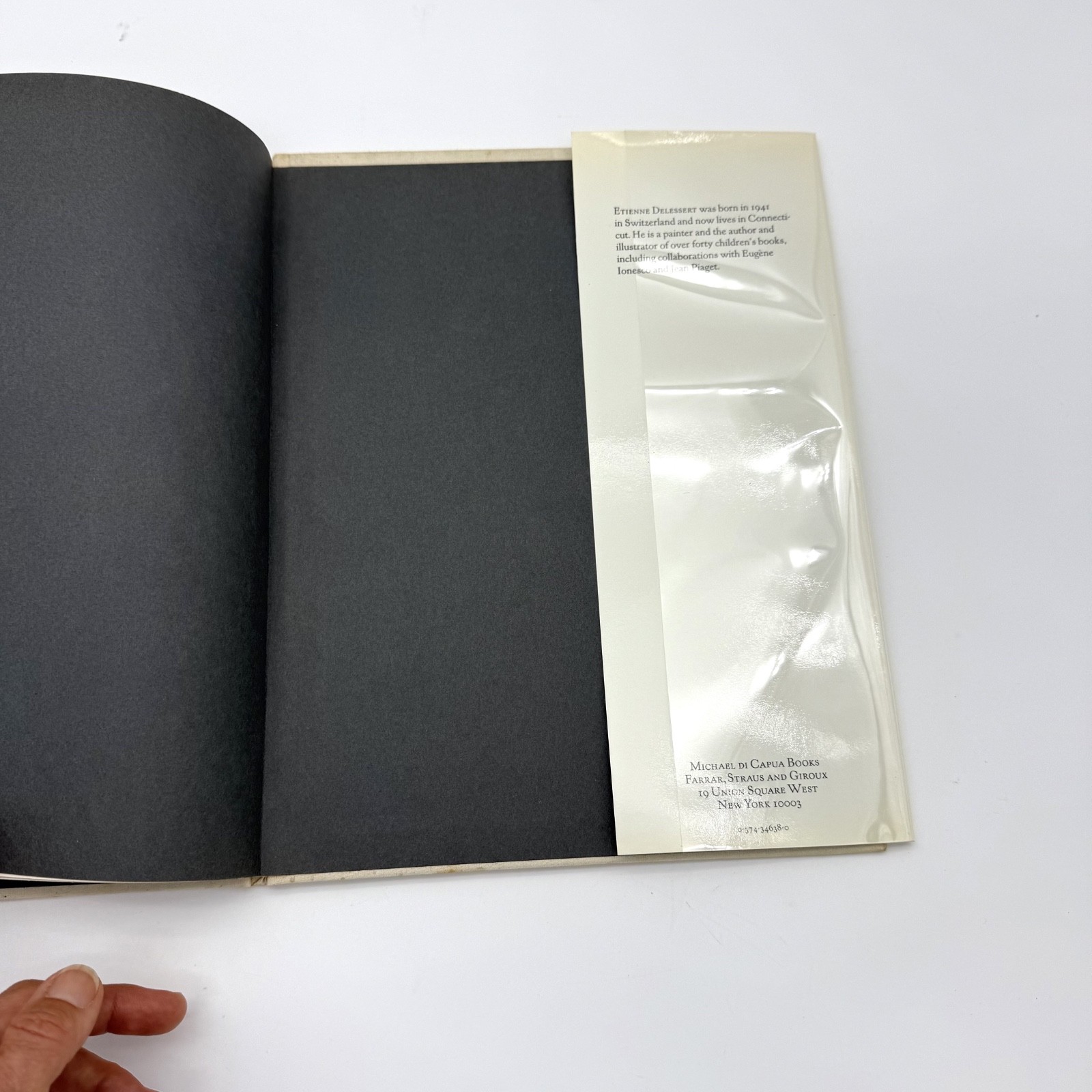 A LONG LONG SONG By Etienne Delessert – 1st ED Hardcover Near fine / very good +