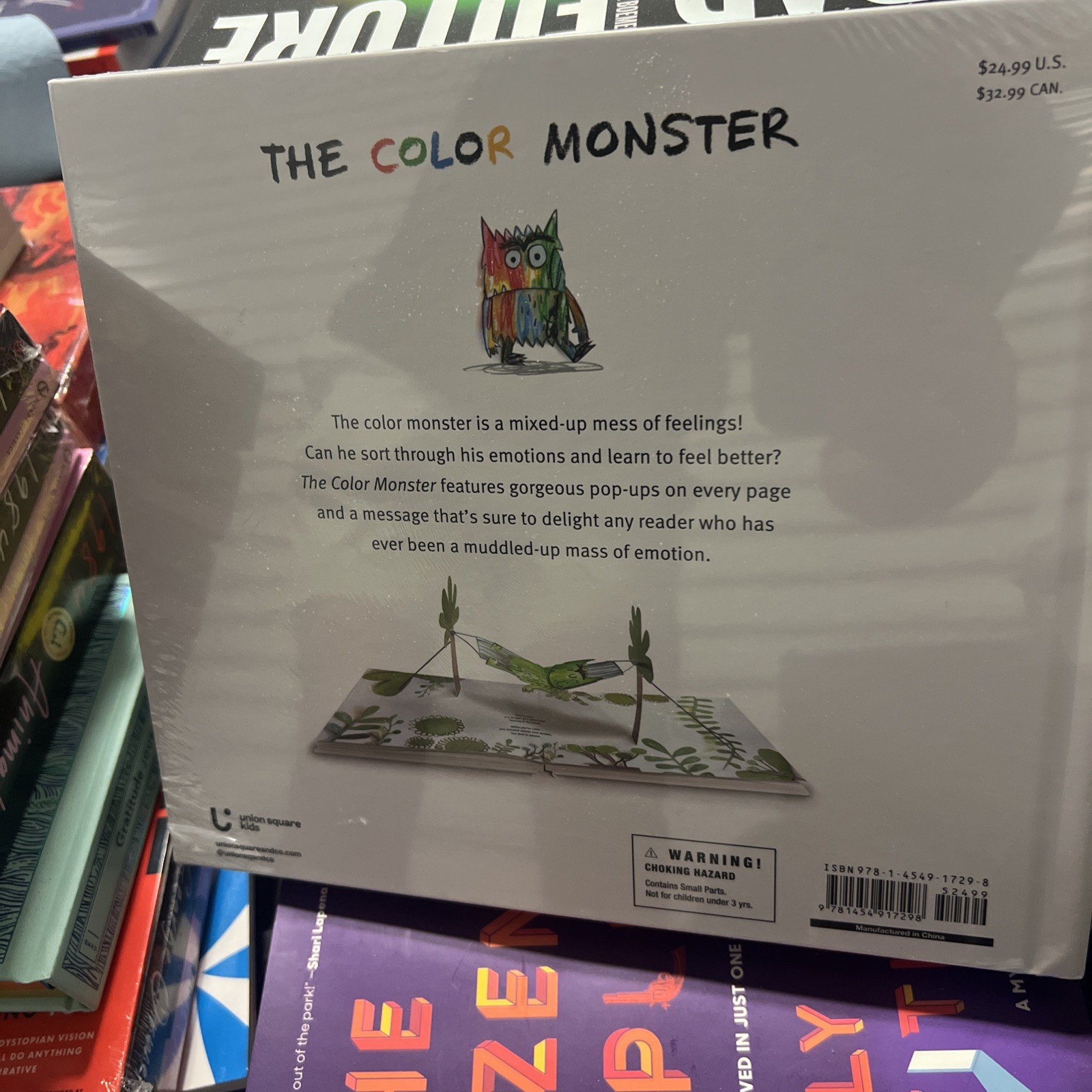 The Color Monster: a Pop-Up Book of Feelings
