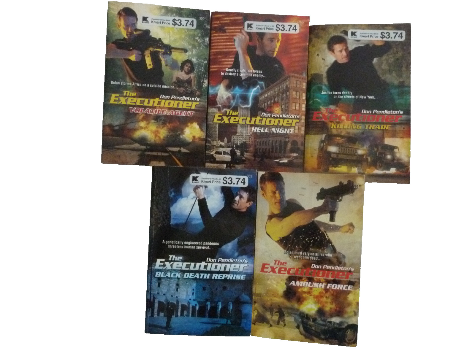 SEVENTEEN (17) DON PENDLETON’S THE EXECUTIONER