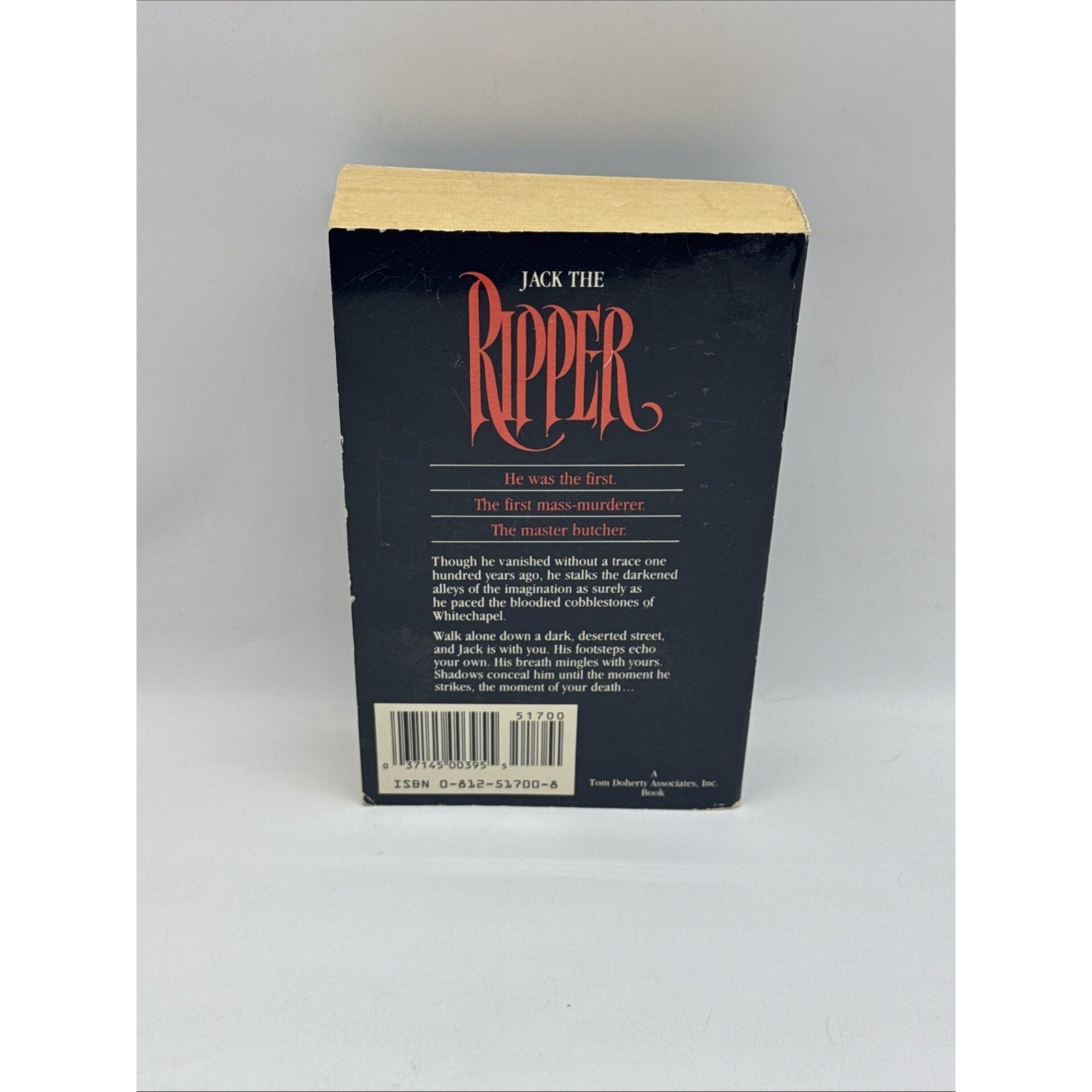 Ripper Anthology – Gardner Dozois & Susan Casper 1988 PB 1st Printing Tor Horror