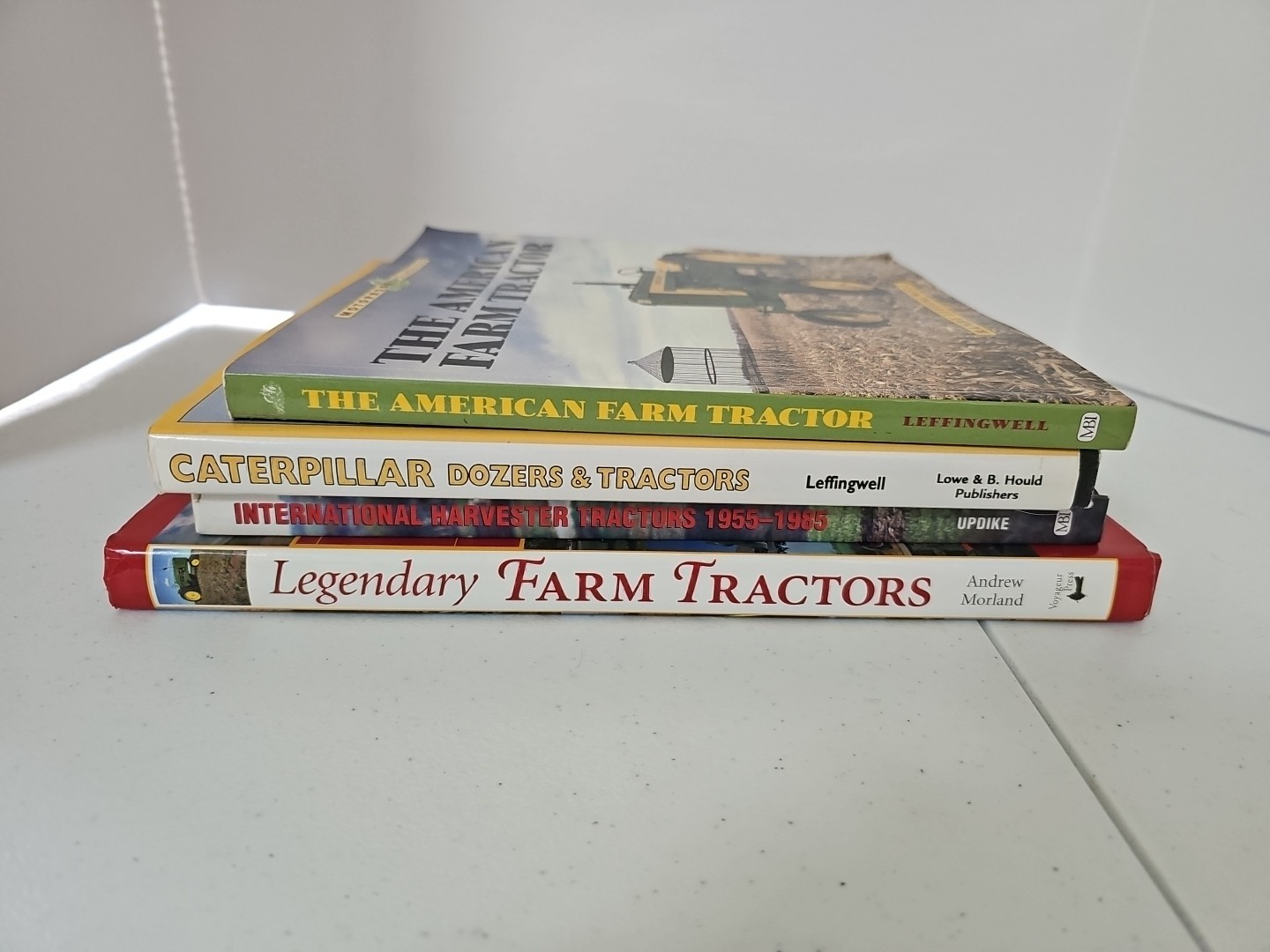 Lot Of 4 Caterpillar Dozers, International, Farm Tractors Hardcover Paperback VG