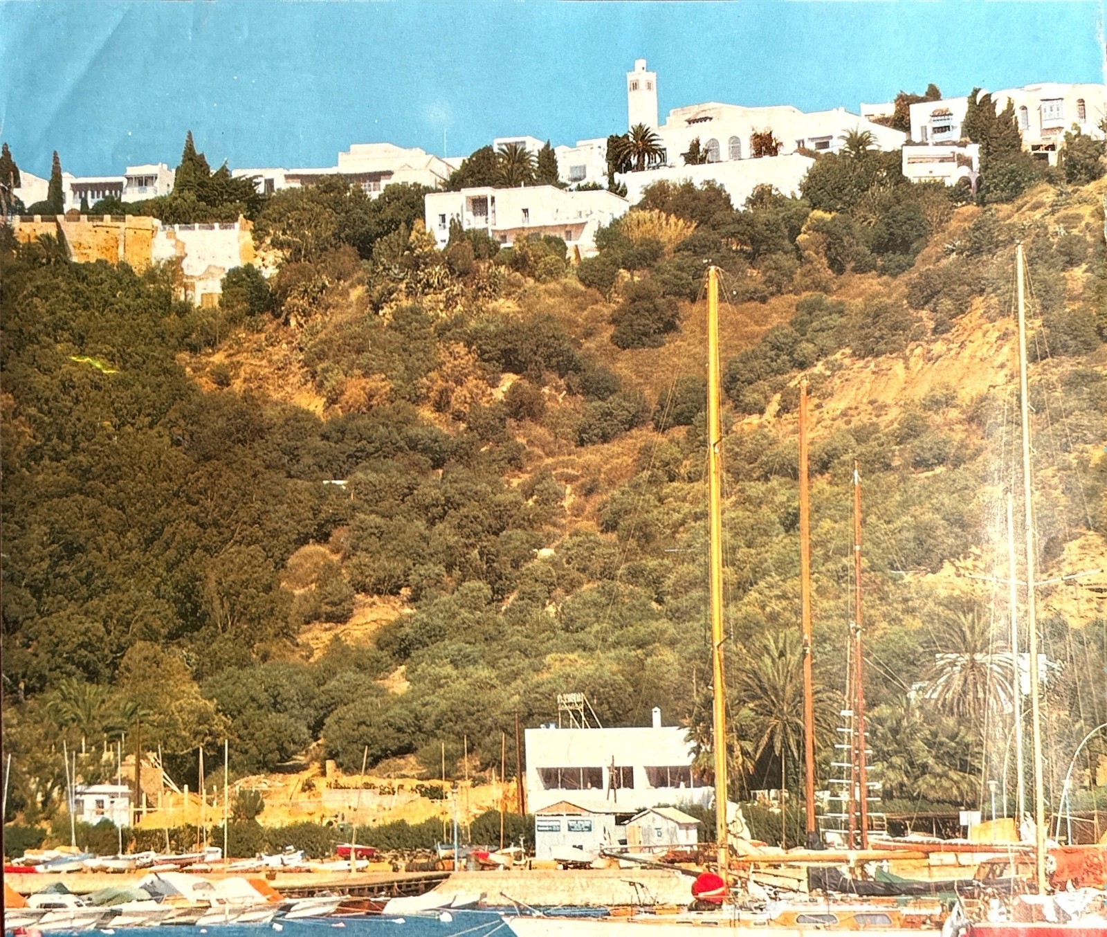 Tunisia Tunis and its Suburbs 12 Pages Vintage Travel Brochure Guide 1987