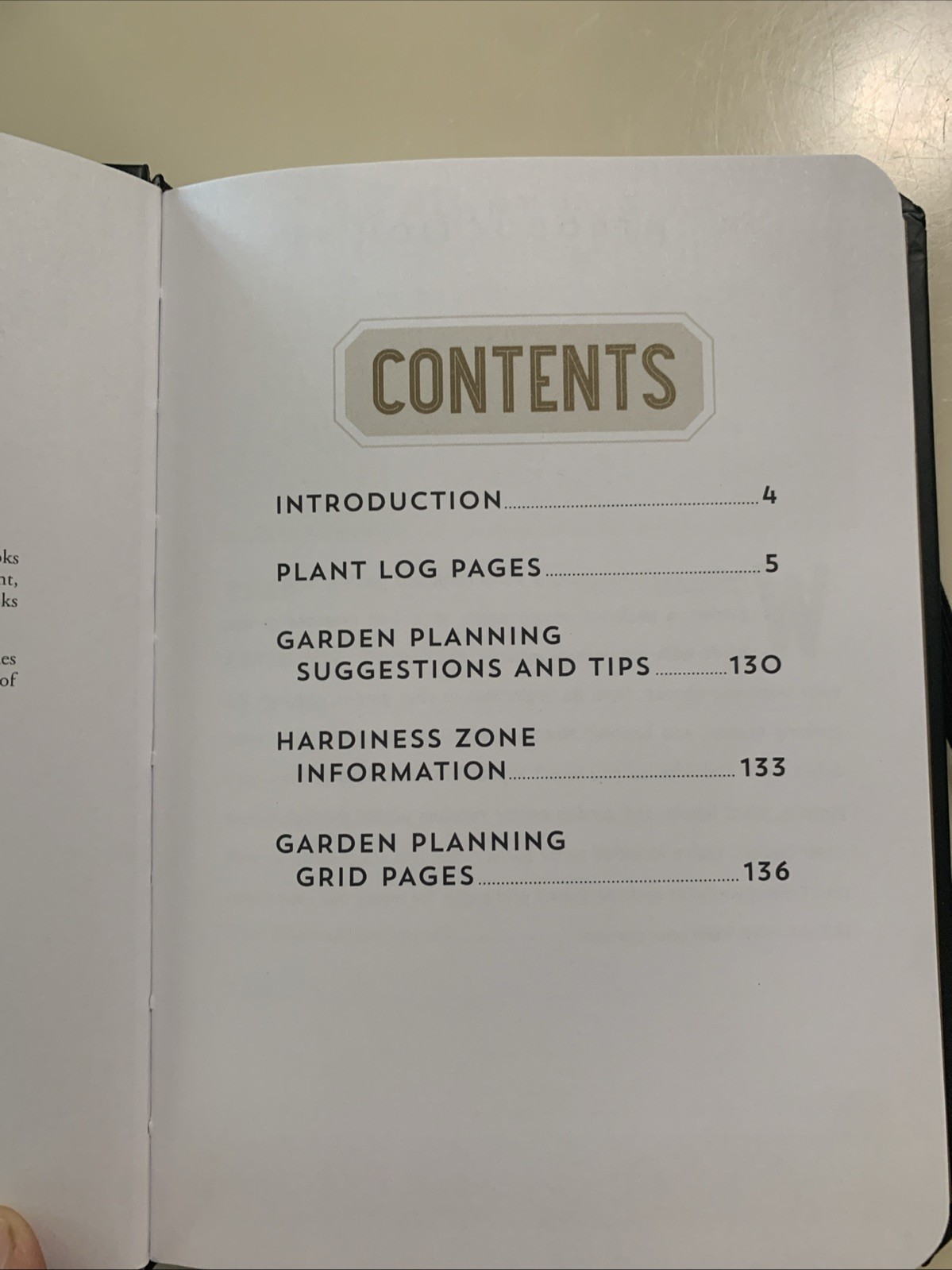 Th Gardeners Log Book Peter Pauper Press New Unused 114 Pages