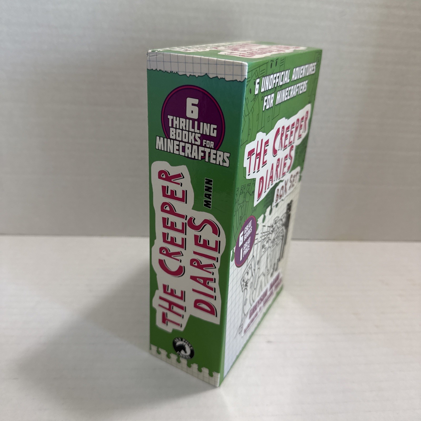 Diaries for Fans of Creepers Box Set Six Unofficial Adventures for Minecrafters
