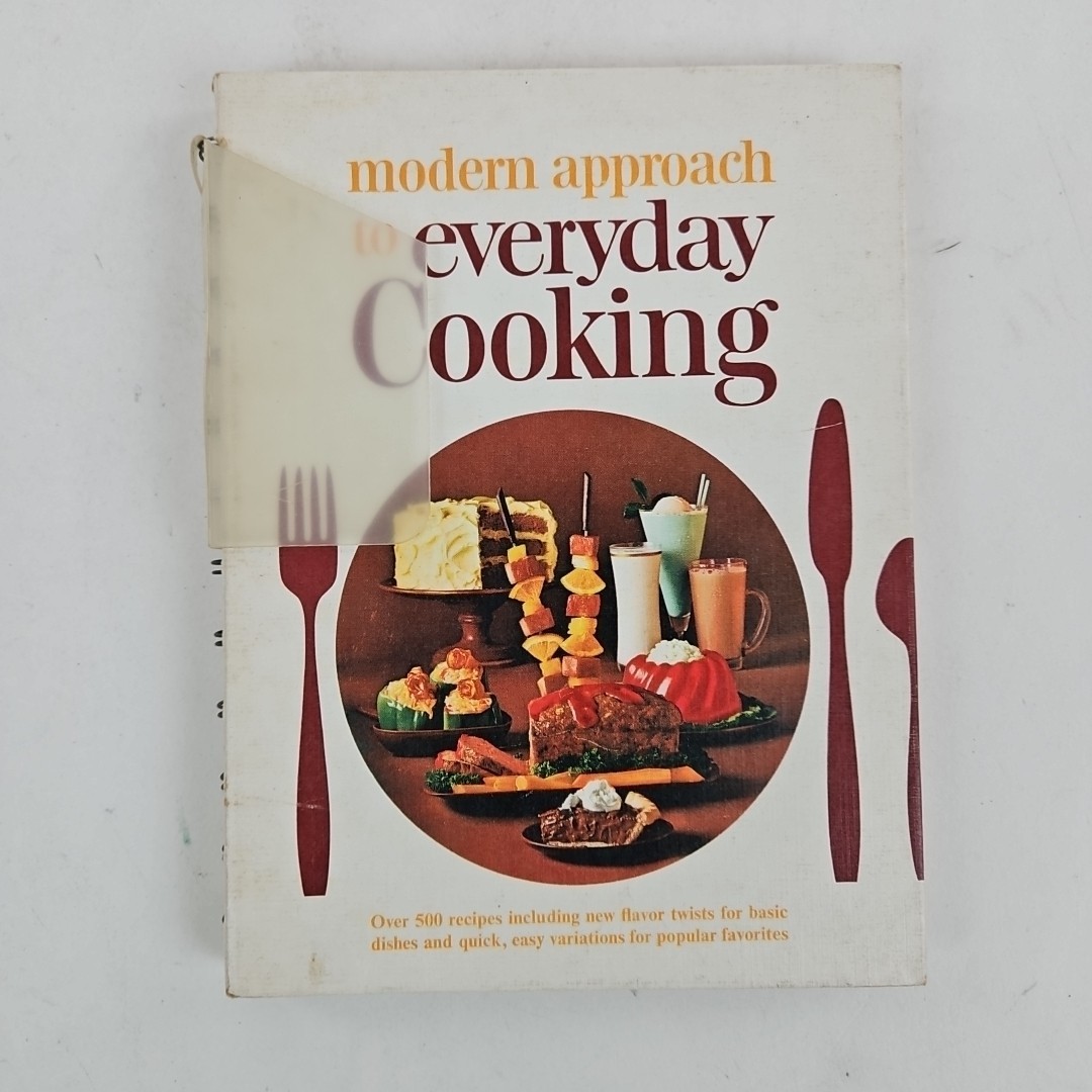 Cookbooks various lot-3, All American Cookbook, Modern Approach Everyday