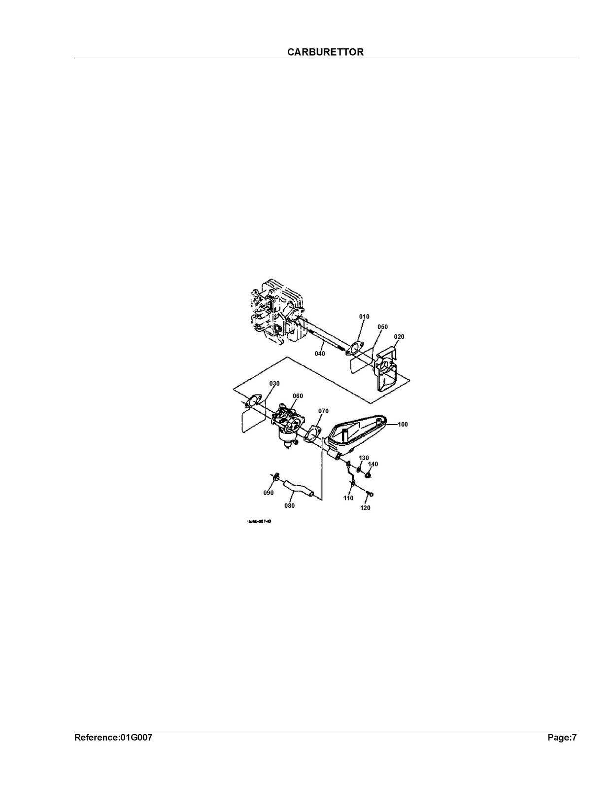 KUBOTA T1560 serial number 39999 and below Parts Manual – WIRE FIXED – COVERED